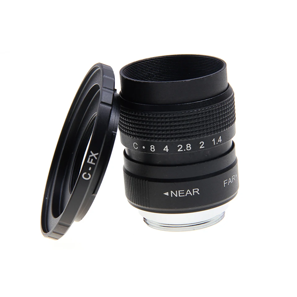 Fujian 25 мм F1.4 CCTV объектив C FX Adattatore крепление кольцо для Fuji Fujifilm X A2 E2 x E1 Pro1 M1 A1