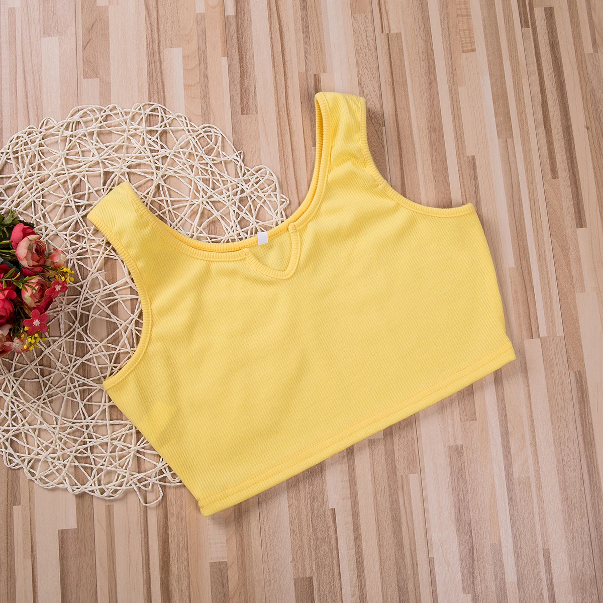 Сексуальная Спортивная тренировка для женщин без рукавов Повседневная однотонная с v-образным вырезом эластичная укороченная майка для фитнеса бюстгальтер жилет