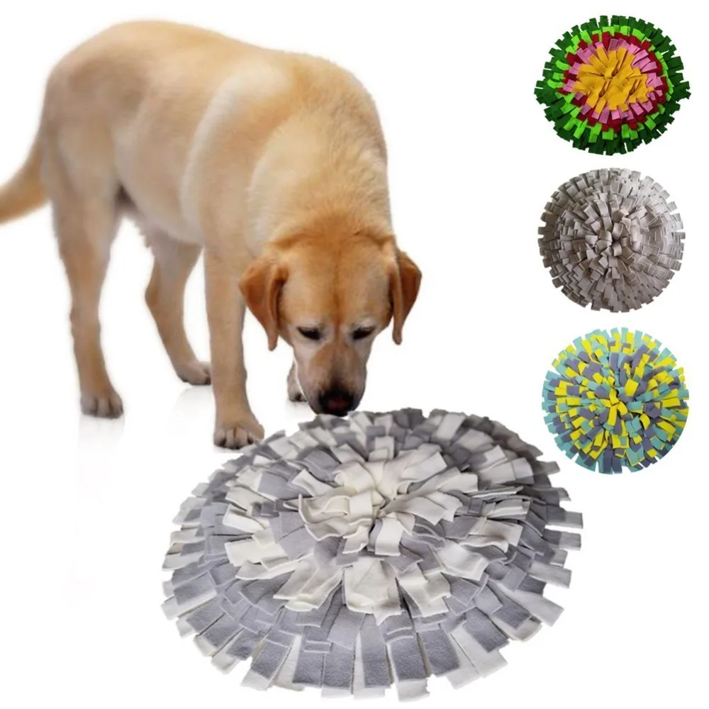 

1Pcs Dog Snuffle Mat Pet Puzzle Toy Sniffing Training Pad Activity Blanket Feeding Mat For Dog Release Stress