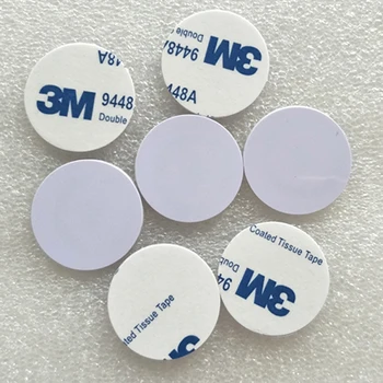 

Diameter 25mm I-CODE2 Money Coin Card I-CODE Coins Label, ISO15693 I CODE2 PVC tags with 3M glue