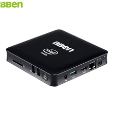 Bben Intel Мини-ПК Окна 10 Intel X5 Z8350 4 ядра Мини-ПК 4 ГБ Оперативная память 64 ГБ Встроенная память HDMI RJ45 USB3.0 USB2.0 Придерживайтесь ПК мини-компьютер