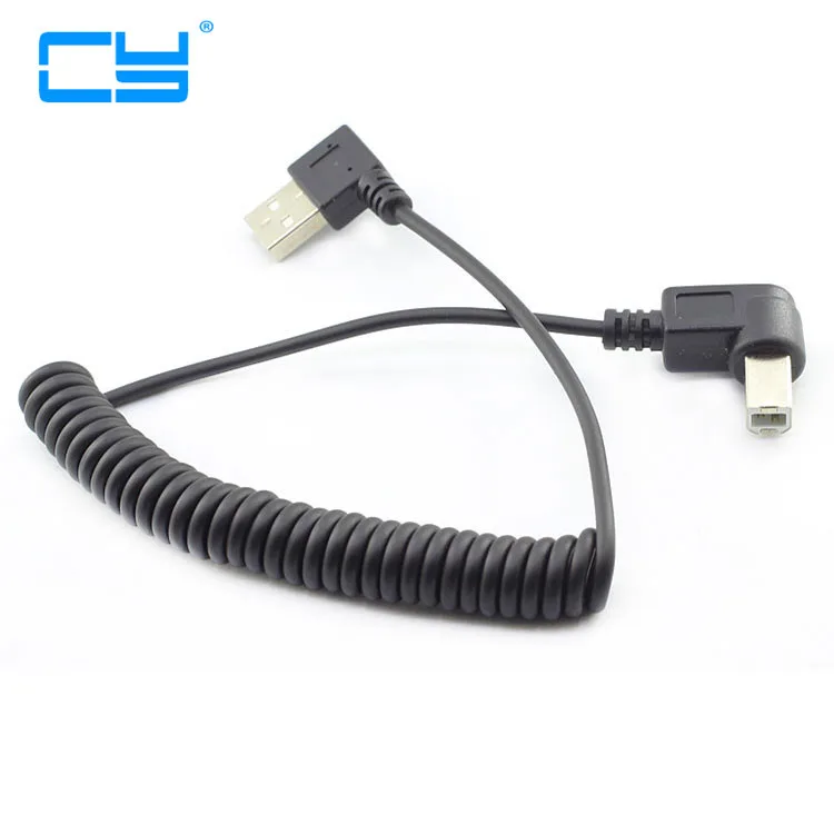 Выдвижной зарядный кабель для принтера и сканера USB 120 40 см до 2 0 см/4 фута|usb b|usb b
