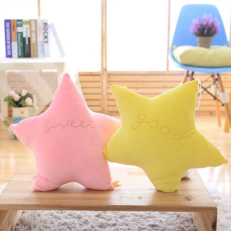 PP хлопок Звезда Луна плюшевая игрушка-подушка детская спальная подушка для мальчиков и девочек праздничные подарки