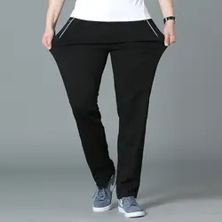 Спортивные штаны размер 8XL 7XL 6XL 5X мужские длинные jogger Повседневное эластичный пояс Фитнес тренировки спортивные брюки спортивный костюм
