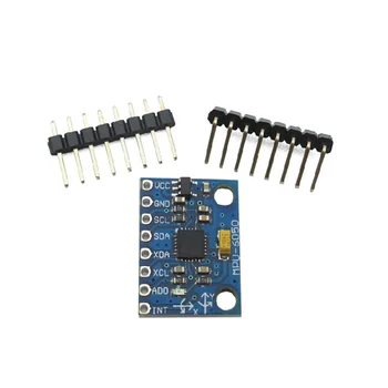 

Free Shipping 5pcs/lot Original chip GY-521 MPU-6050 module triaxial accelerometer gyroscope 6DOF module