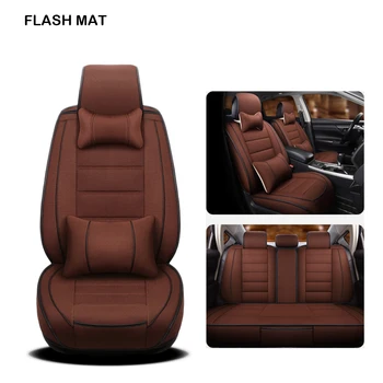 

flax car sear covers for Lifan x60 x70 x50 320 330 520 620 630 720 solano Car accessories Car seat protector
