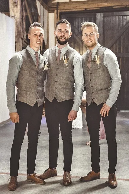 2018-Latest-Coat-Pant-Designs-Brown-Tweed-Vest-Formal-Slim-Fit-Skinny-Groomsman-Waistcoat-Costom-Tuxedo.jpg_640x640 (1)