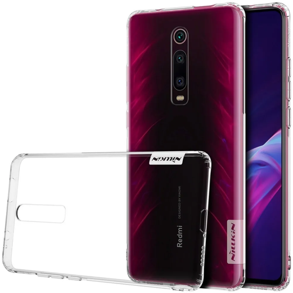 Чехол из ТПУ для Xiaomi Redmi K20 mi 9T 9T Pro Nillkin Natural Series прозрачный мягкий чехол из ТПУ для Xiaomi Redmi K20 Pro - Цвет: White