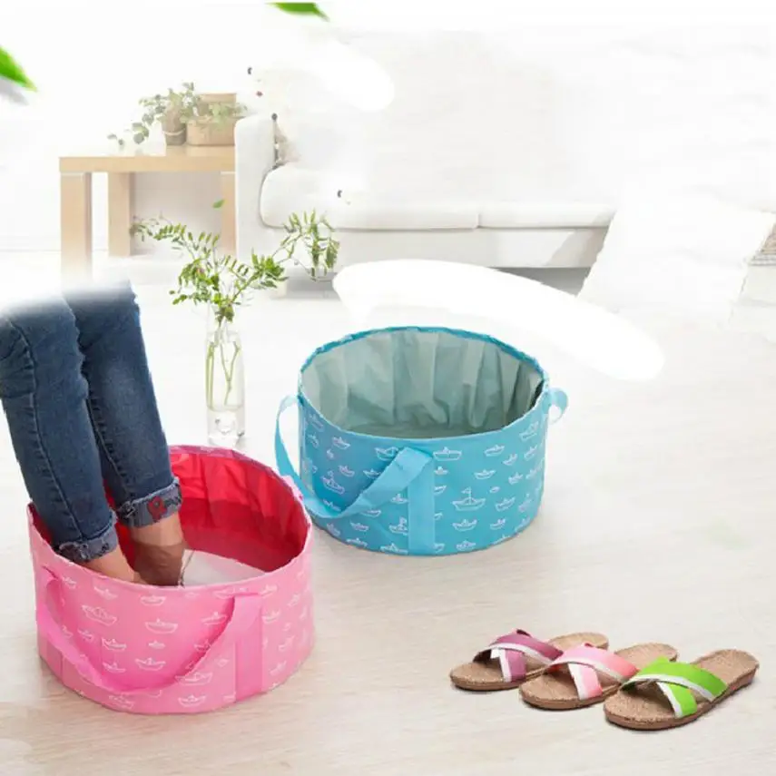

10L Portable Multi-functional Durable Leak-Proof Wash Basin Collapsible Bucket #GH40