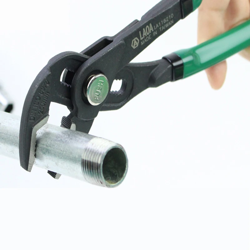 

LAOA Water Pump Pliers CR-MO Steel Pipe Wrench Adjustable Plumbing Repair Grip Pipe Pliers Plumber Hand Tools