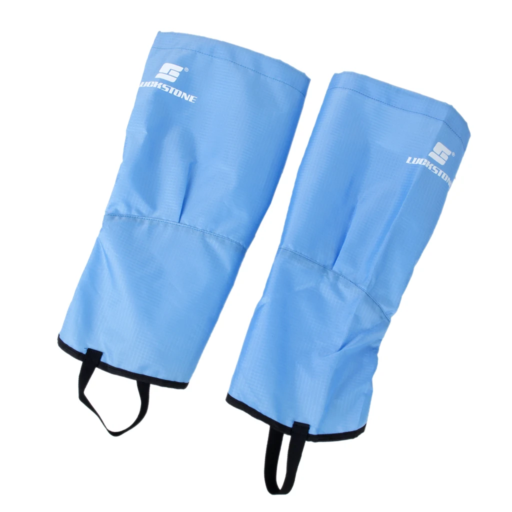 1 Pair Waterproof Windproof Warm Snow Legging Cover Gaiter Leg Covers for Outdoor Camping Fishing Hiking Ski Trekking