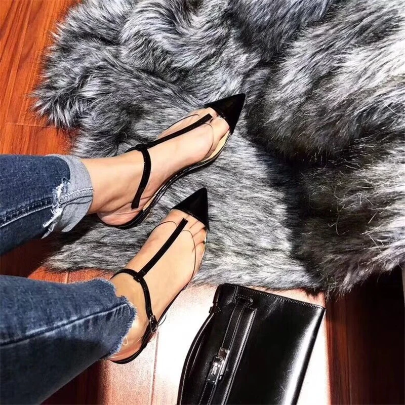 Pvc strap Partie Pointu Gladiateur Rue De T Sexy Show Chaussures Ouvertes Tenis As Femmes Décontractées Mariage Show Sangle Feminino Appartements as Mode XPiZuOk