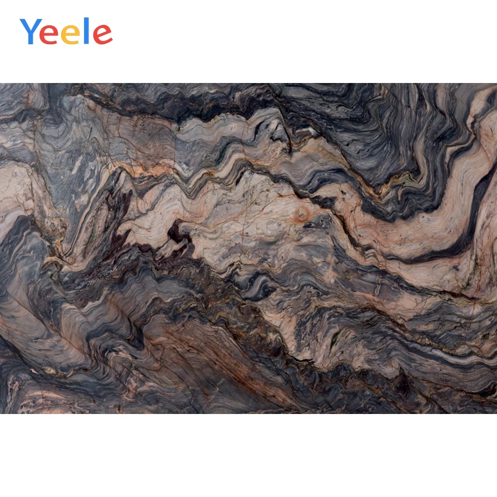 

Yeele Abstract Gradient Marble Surface Stone Texture Pattern Black Photo Backgrounds Custom Photography Backdrops Photo Studio