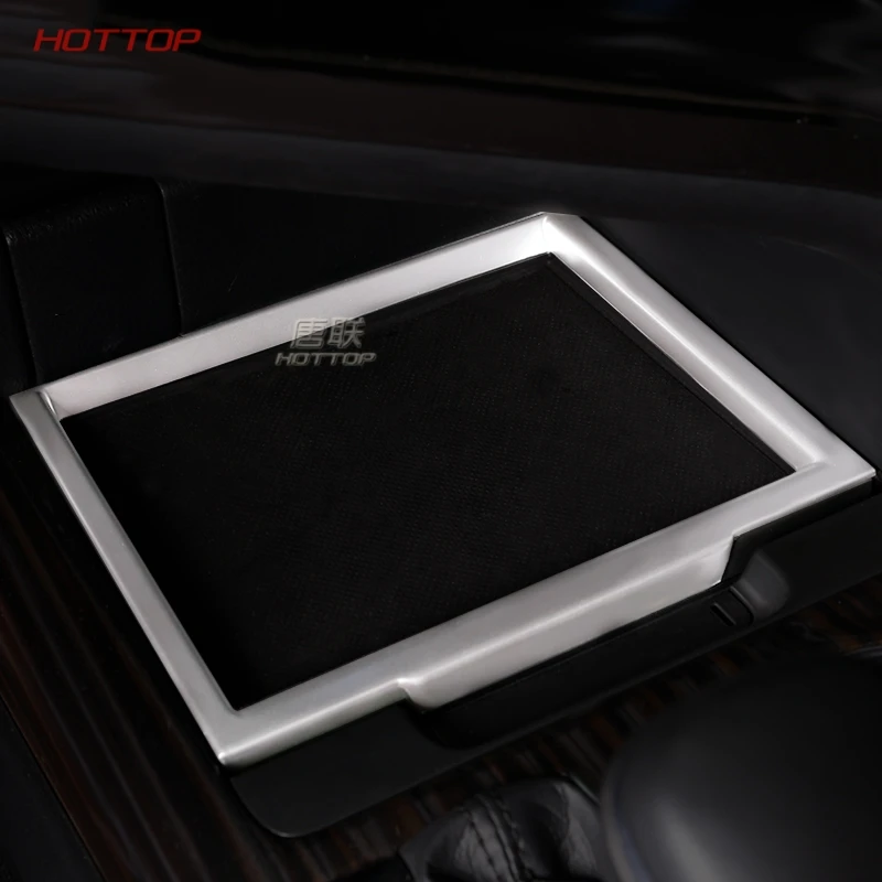 

ABS Central Console Trim Frame For Toyota Camry 2018 2019 8 8th Center Storage Box Decoration Cover Sticker Accessories