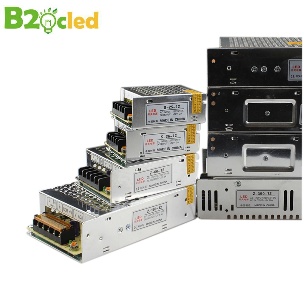 Непромокаемые AC 110 В 220 к DC 12 25 Вт 2A 36 3A 60 5A 100 вт 8A индикатор питания до 150 13A 200 17A 350 29A