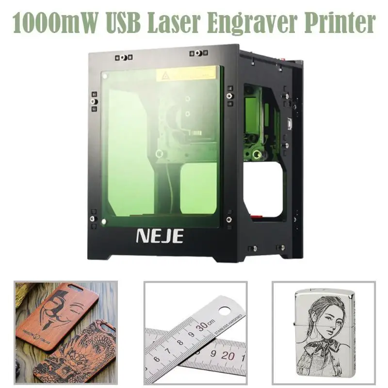 

3D Printer Cutter NEJE DK-8-KZ /DK-BL 1000mW/1500mW USB Laser Automatic Engraving Cutting Machine DIY Engraver