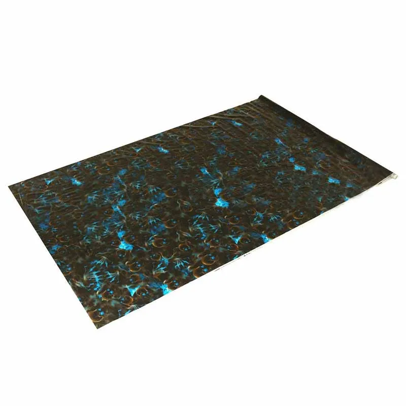 1PC  0.5m x 2m Blue Eyes Water Transfer Print Skull Film PVA Dipping Hydrographics