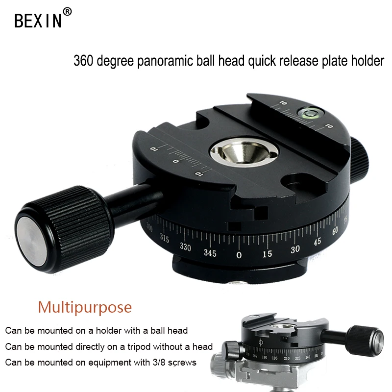 Buy 360 Degree Rotating Panoramic Tripod Head Mounting