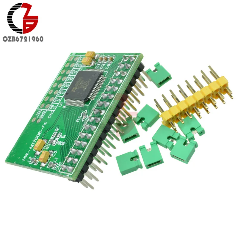 16 бит ADC 8CH синхронизация AD7606 модуль сбора данных 200Ksps|module|module dcmodule adc |