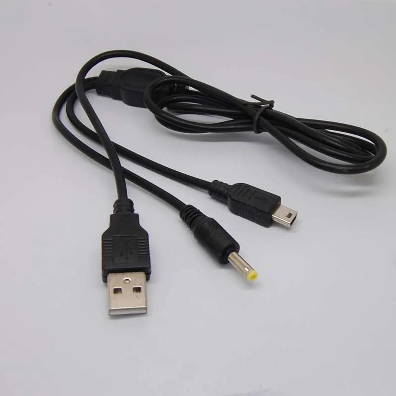 10 قطعة شاحن USB كابل لسوني PSP1000 psp2000 psp3000 playstation3 تحكم