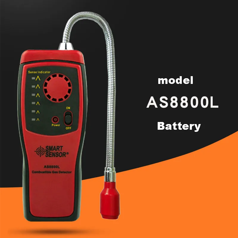 

New Style Gas Analyzer Combustible gas detector port flammable Leak Detector Location Determine meter Test Analyzer HR