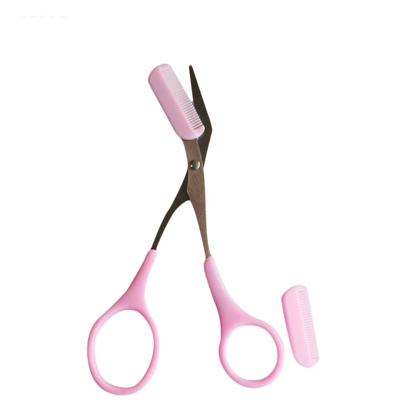 6pcs eyebrow trimmer scissors