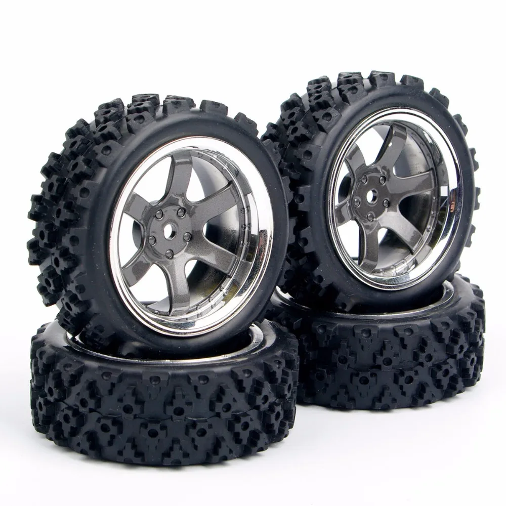 1/10 весы раллийные шины и обода колеса с 3 мм смещение 12 Hex HPI HSP RC внедорожные