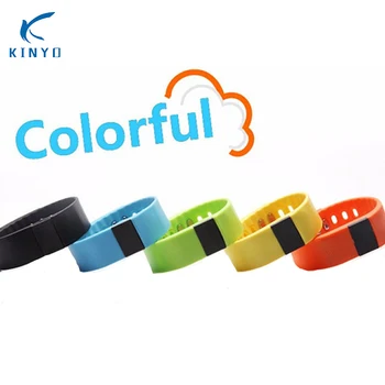 

KINYO 2018 fitness bracelet heart rate smartband men activity tracker smart sports wristband USB charging best gift for friends