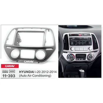 

CARAV 11-393 Top Quality Radio Fascia for HYUNDAI i-20 (Auto Air-Conditioning) Stereo Fascia Dash CD Trim Installation Kit