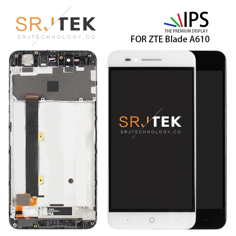 

Srjtek For ZTE Blade A610 LCD For ZTE Blade A610 Display Touch Screen Digitizer Assembly For ZTE Voyage 4 Blade A610C BA610