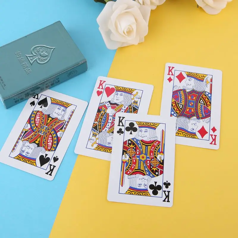 Secret Marked Perspective Playing Cards Magic Props Tricks