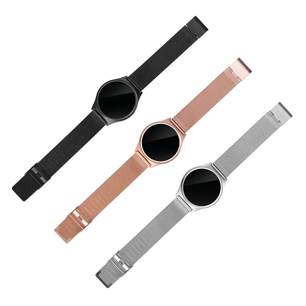 Accewit M7 круглый Смарт часы Водонепроницаемый SmartWatch крови Давление монитор
