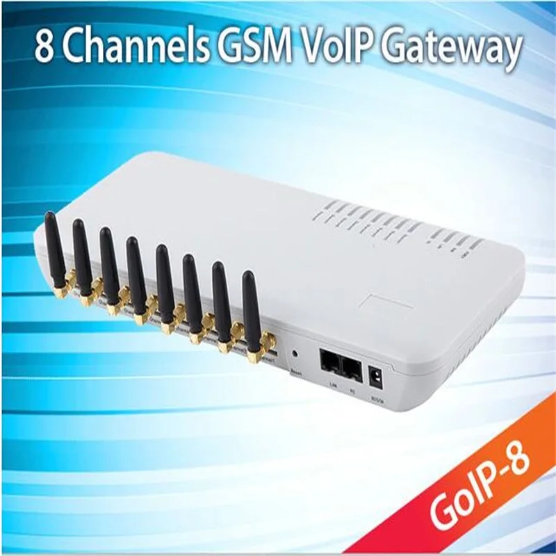 Goip 8 портовый gsm sms voip шлюз стандартный автоматический переход между NAT и
