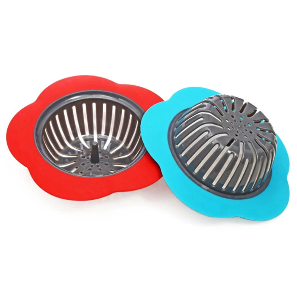 Flower Shape Kitchen Bathroom Sink Strainer Floor Drain Anti-clogging Filter hot