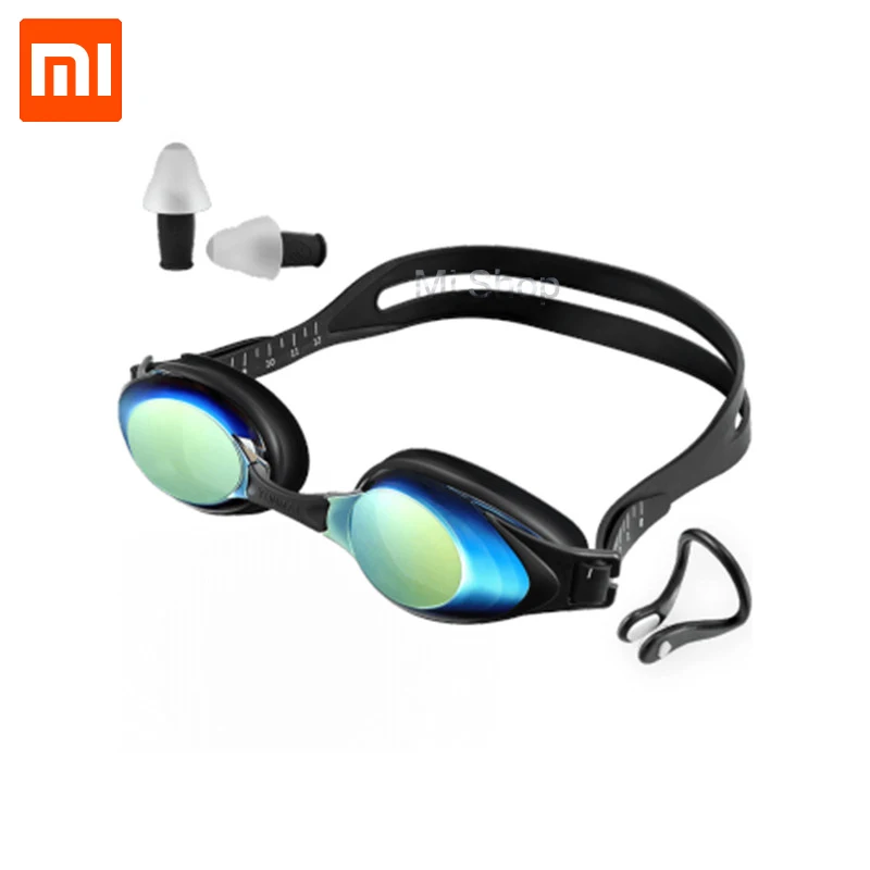 Оригинальные плавательные очки Xiaomi Yunmai HD противотуманные затычки для ушей в носу