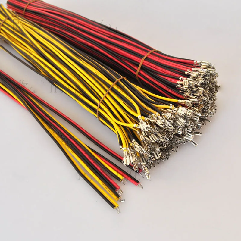 

Pure Copper Speaker Terminal Cable Car Speaker Plug Wire Speaker Wiring Sheath Terminal 0.5 Square Copper Wire 35cm Long