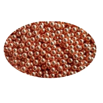50PCS Copper Plated Carbon Steel Ball for Bearing, Slingshot Hunting, Ammo Ball, 5.5mm Torlerance +-0.02mm
