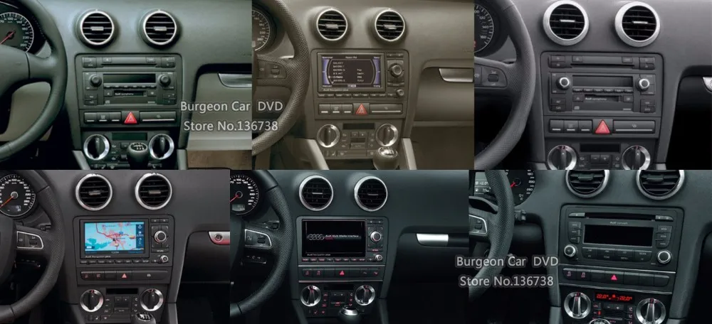 Perfect Octa Core 4GB RAM Android 8.0 Car DVD Player for Audi A3 S3 RS3 2003-2011 Car Radio GPS Navigation With 32GB ROM Bluetooth 3