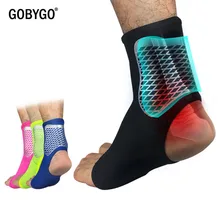 GOBYGO 1PCS Sports Ankle Support Elastic Ankle Brace Guard Foot Protector Basketball Football Taekwondo Ankle Protection