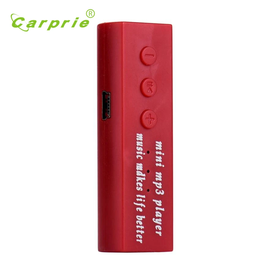 

Carprie New Mini USB Clip Digital Popular Mp3 Music Player Support 16GB SD TF Card Touch Tone Players 17Jun12 Dropshipping