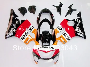 

Injection mold Fairing kits for Honda CBR600 F4i 04 05 06 07 CBR600 04 05 06 07 CBR600 F4i 2004 2005 2006 2007 REPSOL fairings s