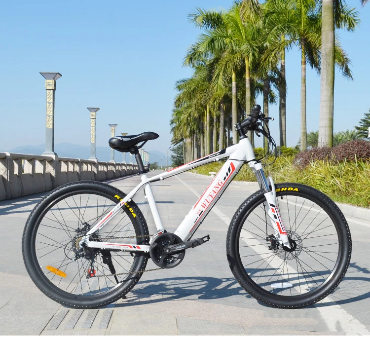 Sale 26inch electric mountain bicycle 48V Anti-theft chassis hidden lithium battery Front rear Suspension ebike 25km/h pas rang 60km 2