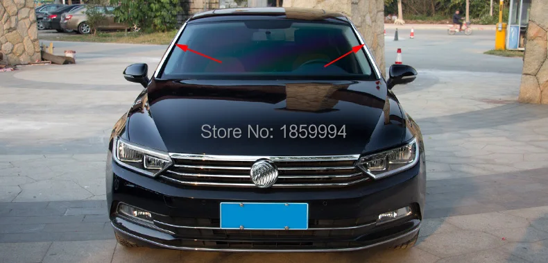 

for VW Passat B8 2017 2018 2019 Front Window Trim Head Decoration Trim