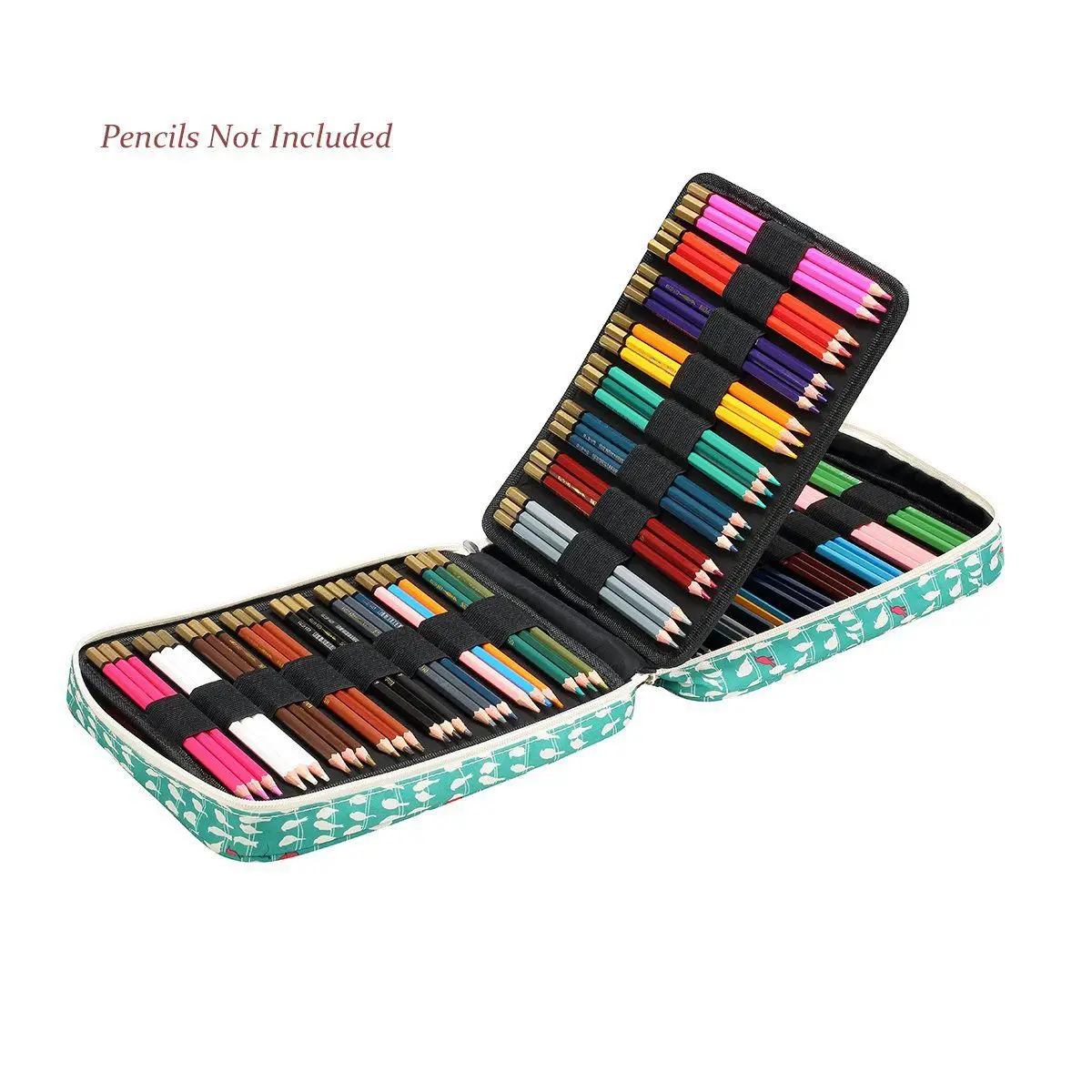 hot 150 Slots Colored Pencils Universal Pencil Bag Pen Case School Stationery PencilCase Drawing
