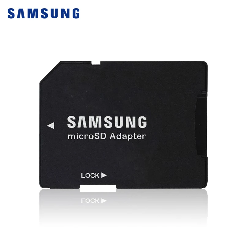 Samsung карт Micro SD tarjeta карты памяти 64 ГБ 128 ГБ 256 ГБ картао де memoria SDXC UHS-1 4 К HD Class10 TF карты для мобильного телефона Карты памяти - Емкость: Black-SDadapter