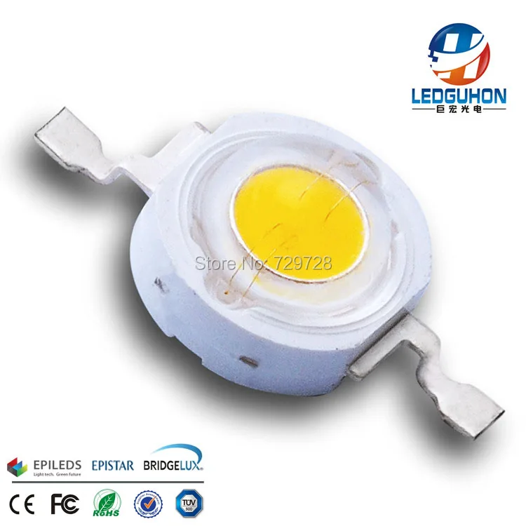 

Bridgelux 45mil LED chip 3w warm white led beads