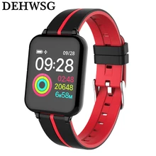 DEHWSG IP67 Waterproof Smart Bracelet IWO 6 Blood Pressure Heart Rate Monitor 1.3″ Wristwatch For Apple iPhone Android phone