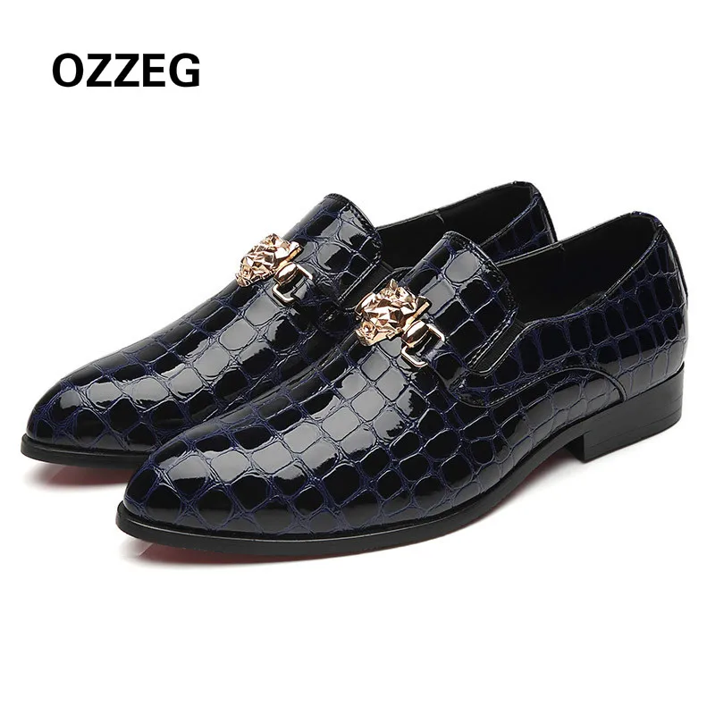 

Fashion Men Pu Leather Shoes Pointed Toe Slip on Loafers Men Flat Shoes Comfort Casual Shoes Spring and Autumn