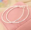 MANGOSKY Offre Spéciale Simple conçu mode Rose grand cerceau boucle d'oreille pour les femmes cadeau déclaration bijoux femme boucles d'oreilles ► Photo 3/6
