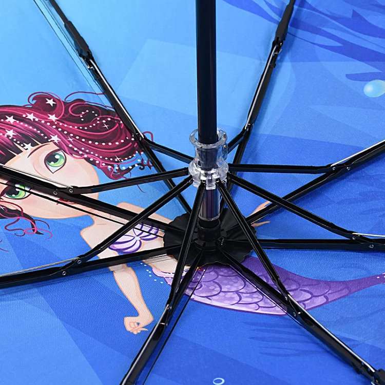 Только Jime Русалка мультфильм леди детский зонтик подводный мир богиня Ограниченная серия полный оттенок солнцезащитный зонт от солнца